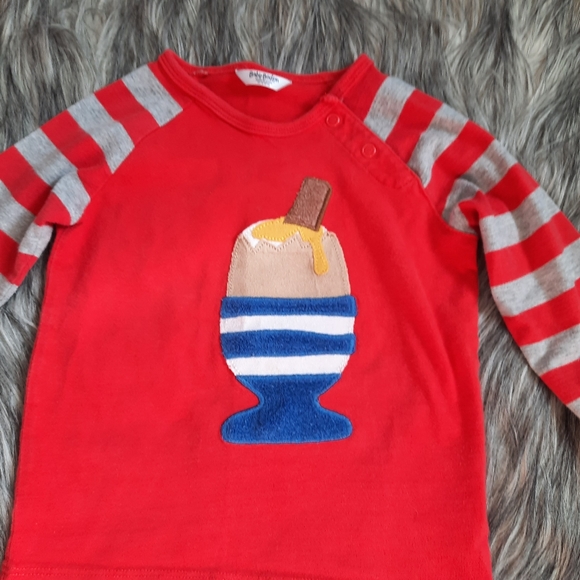 Baby Boden Dippy Egg Long Sleeve RARE Mini 12-18 M - Picture 4 of 12